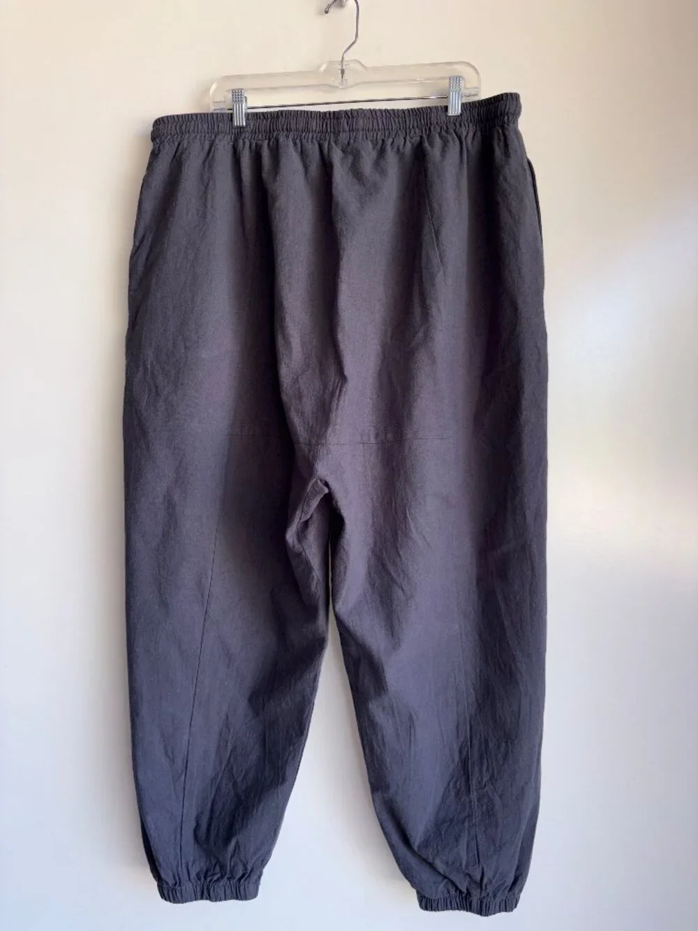 Kidoriman Men’s 3XL Cotton Harem Jogger Pants Japanese Style